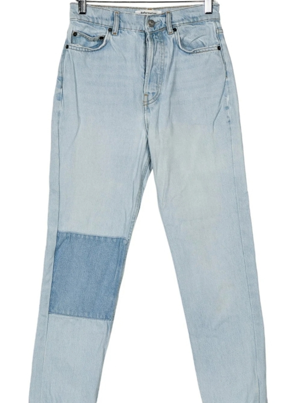 Reformation Cynthia Patch High Rise Jeans 26
